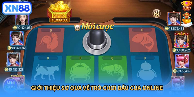 Giới thiệu sơ qua về trò chơi bầu cua online